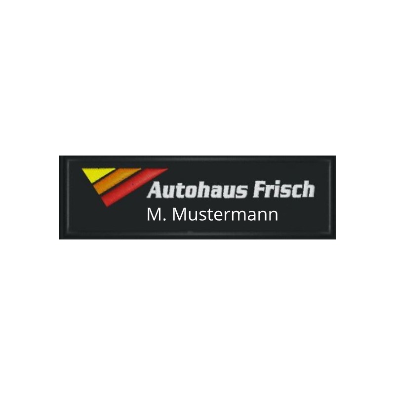 extra Namensaufnäher für Latzhosen