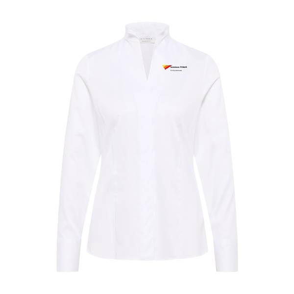 Eterna Bluse Satin langarm regular fit